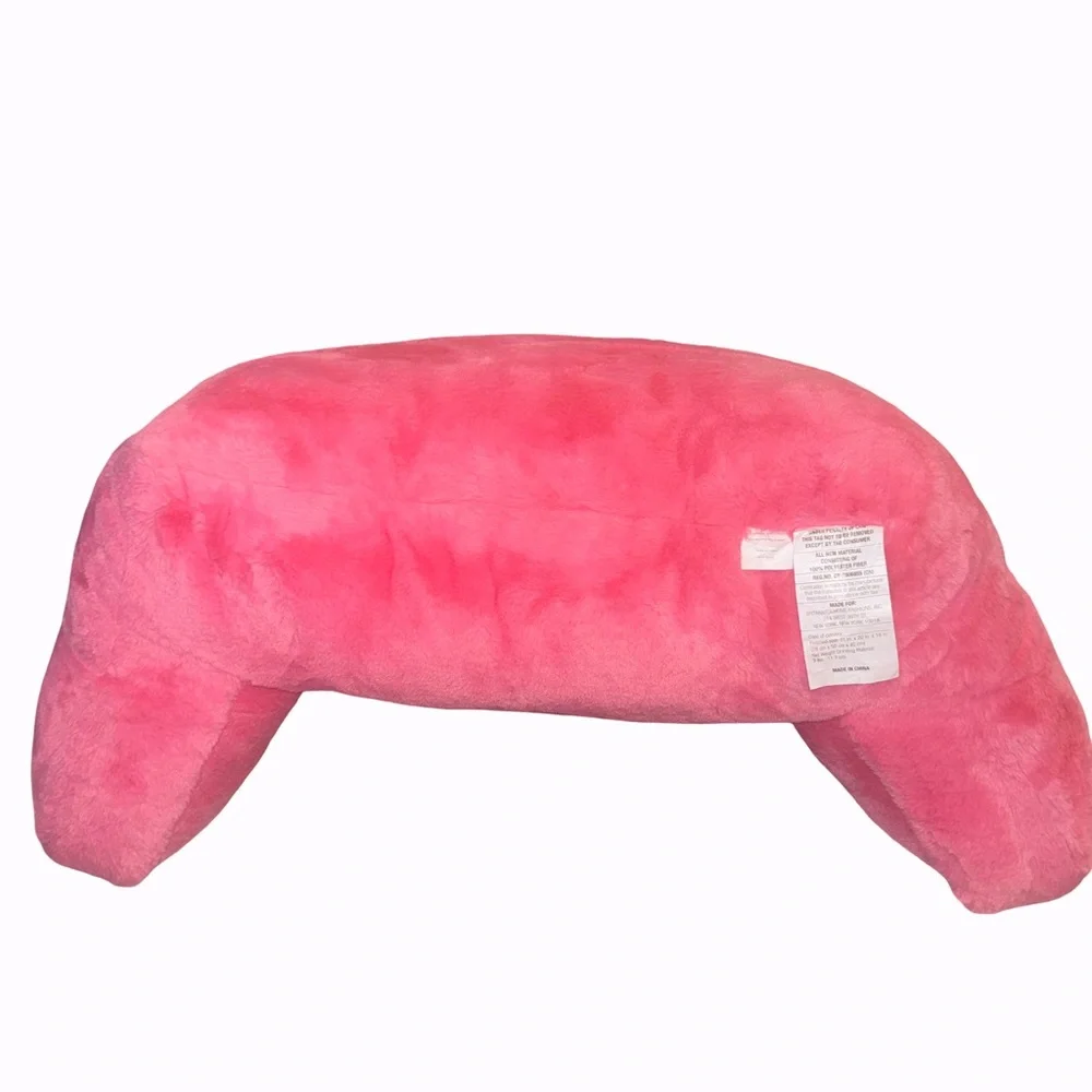 Forever 21 Home Pink Raspberry Faux Fur Backrest 31”x20”x16” Retail $120 NEW NWT
